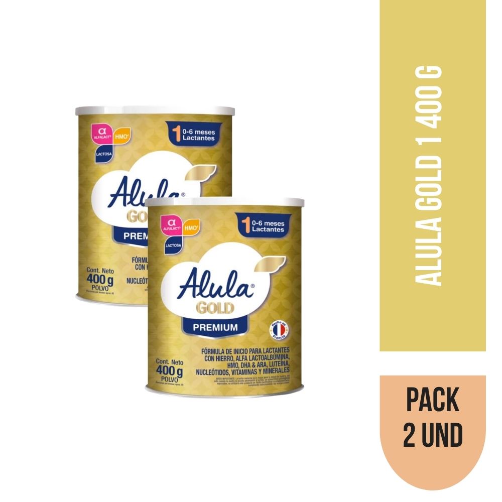 Pack x 2 Alula Gold 1 Lata 400 G