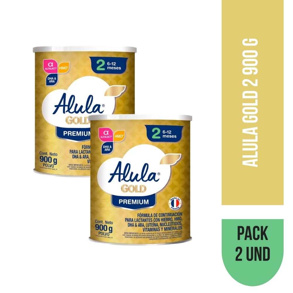 Pack x 2 Alula Gold 2 Lata 900 G