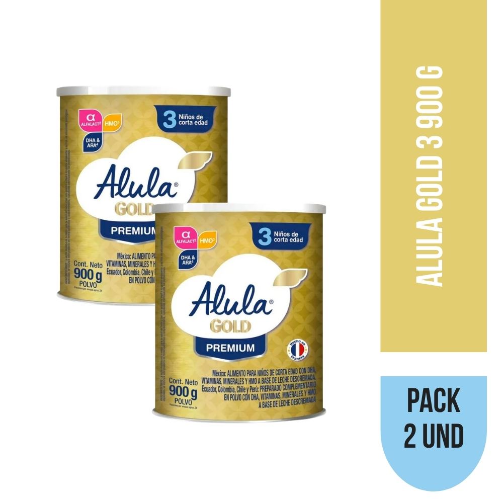 Pack x 2 Alula Gold 3 Lata 900 G