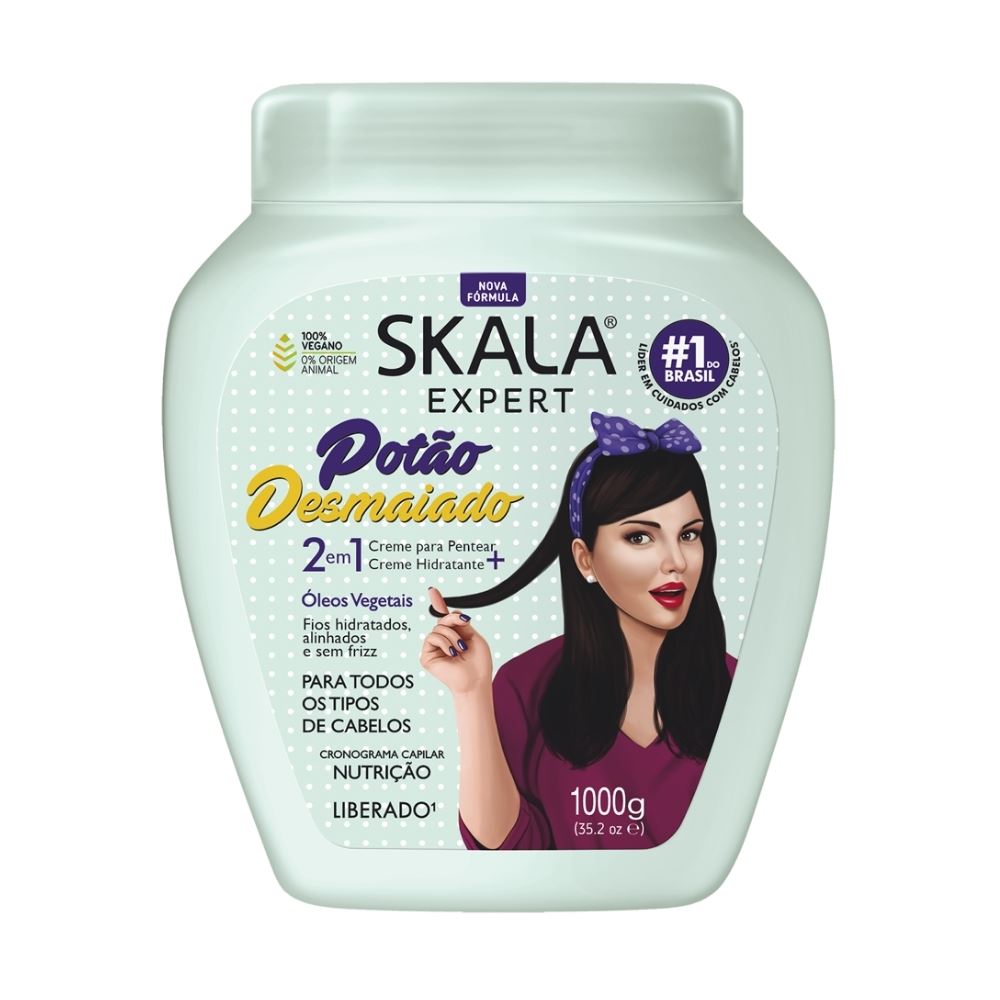 Crema De Tratamiento Capilar Skala Expert Potao Desmaiado 1000 G