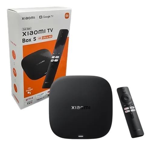 TV BOX XIAOMI 3RA GEN 4K 2GB RAM 32GB ROM WIFI 6