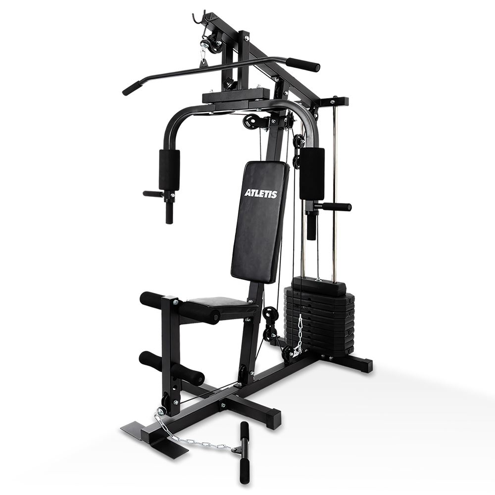 Home Gym Multifuncional Xtreme Force 45 kg con Poleas.