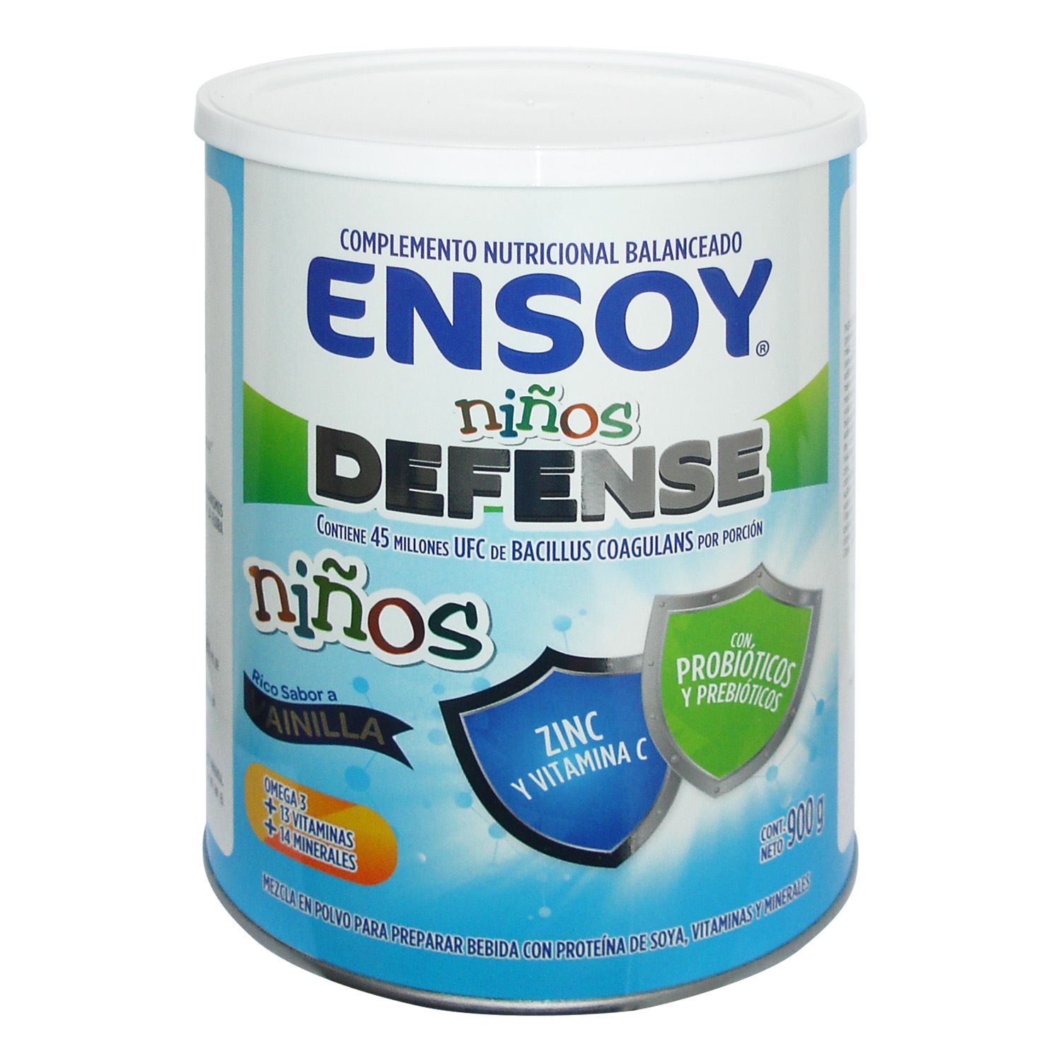 Ensoy Ninos Defense Complemento Nutricional Lata X 900g Juntoz Com