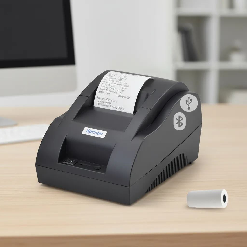 Impresora Ticketera Térmica escritorio 57mm 58mm USB Bluetooth Xprinter 58IIZ