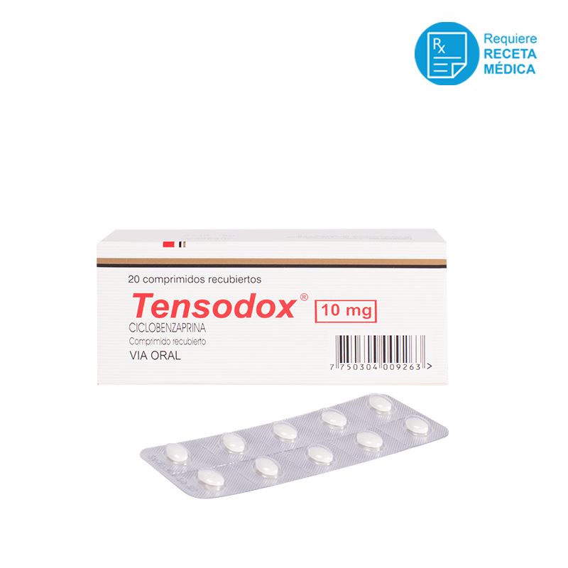 TENSODOX 10MG COMP RECX20