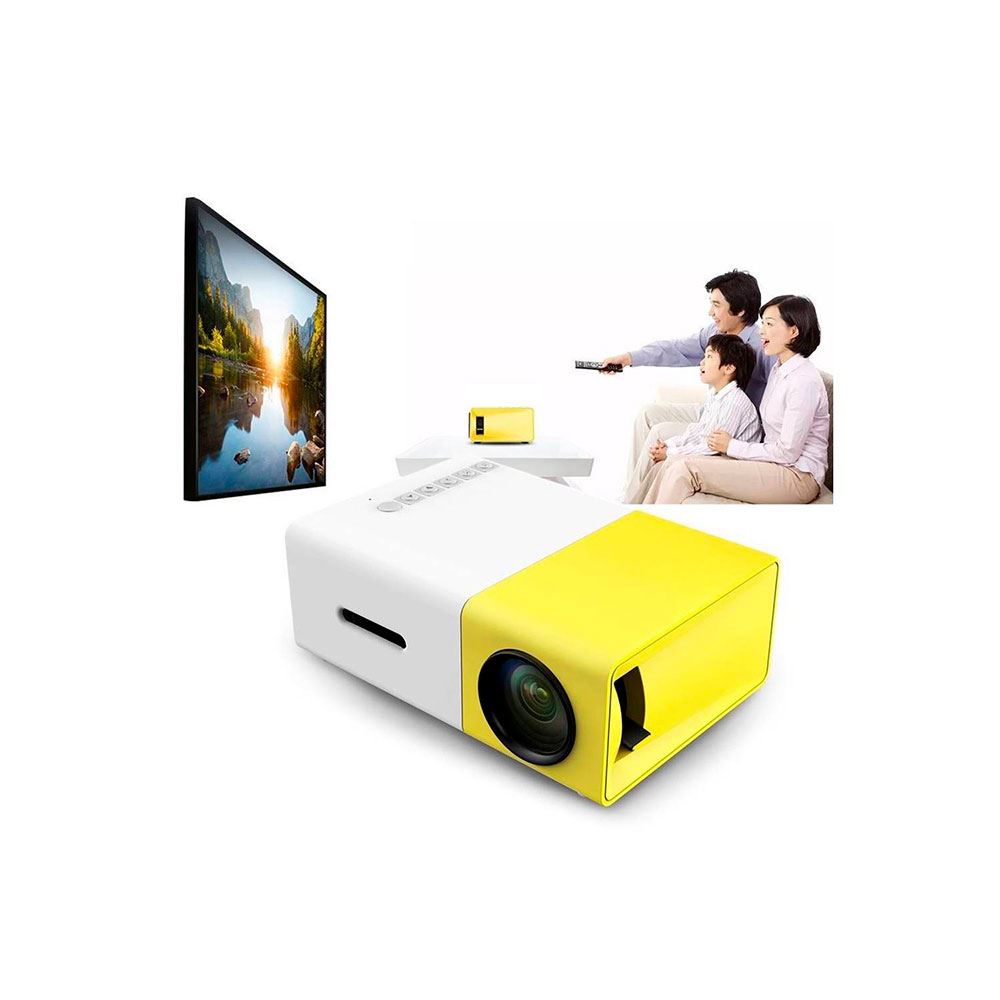 Mini Proyector Portatil Full HD - Cine En Casa - Laptop PC color Celeste -  Oechsle