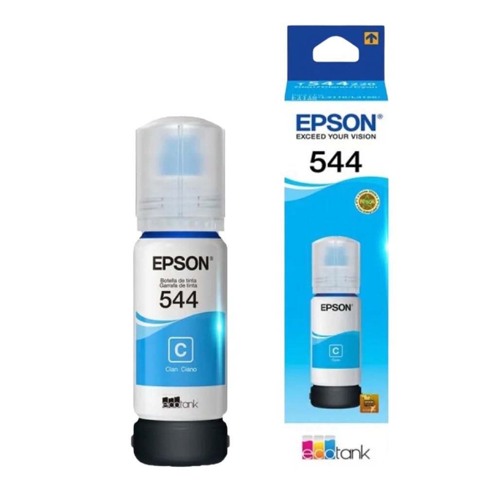 Botella de Tinta Epson T544220-AL Color Celeste