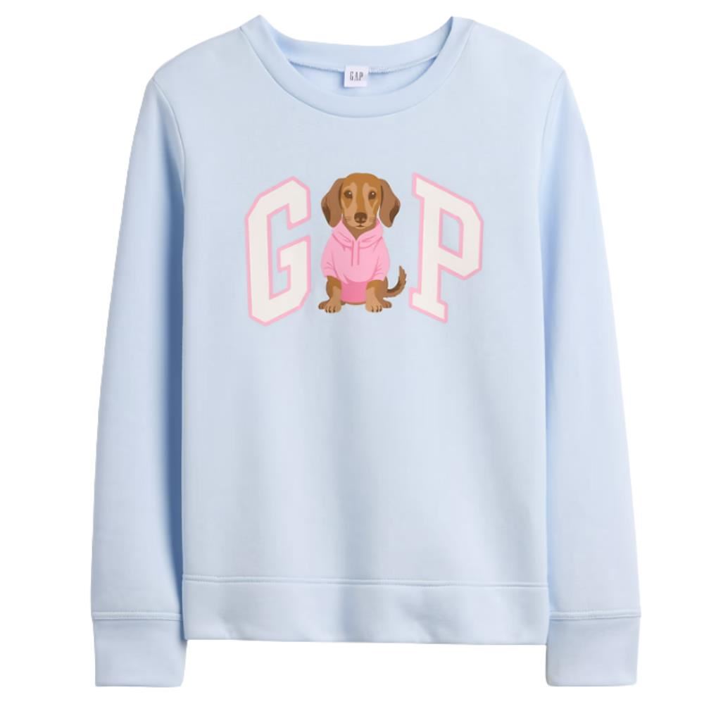 POLERA LOGO GAP ESSENTIAL BLUE T-M
