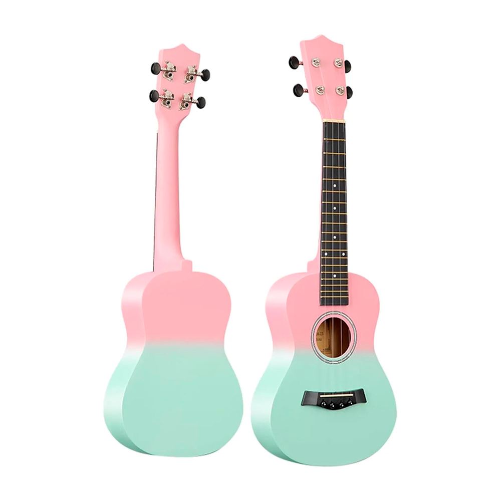 UKELELE CONCIERTO PINK & GREEN