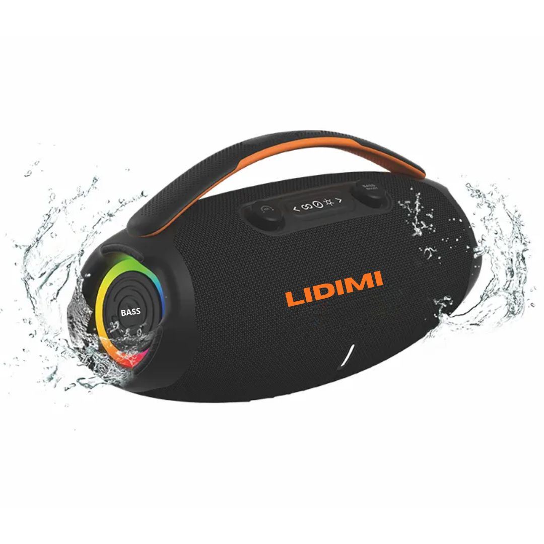 Parlante Bluetooth 5.3 LIDIMI LD-S836 60W con Bass Boost y Luces RGB