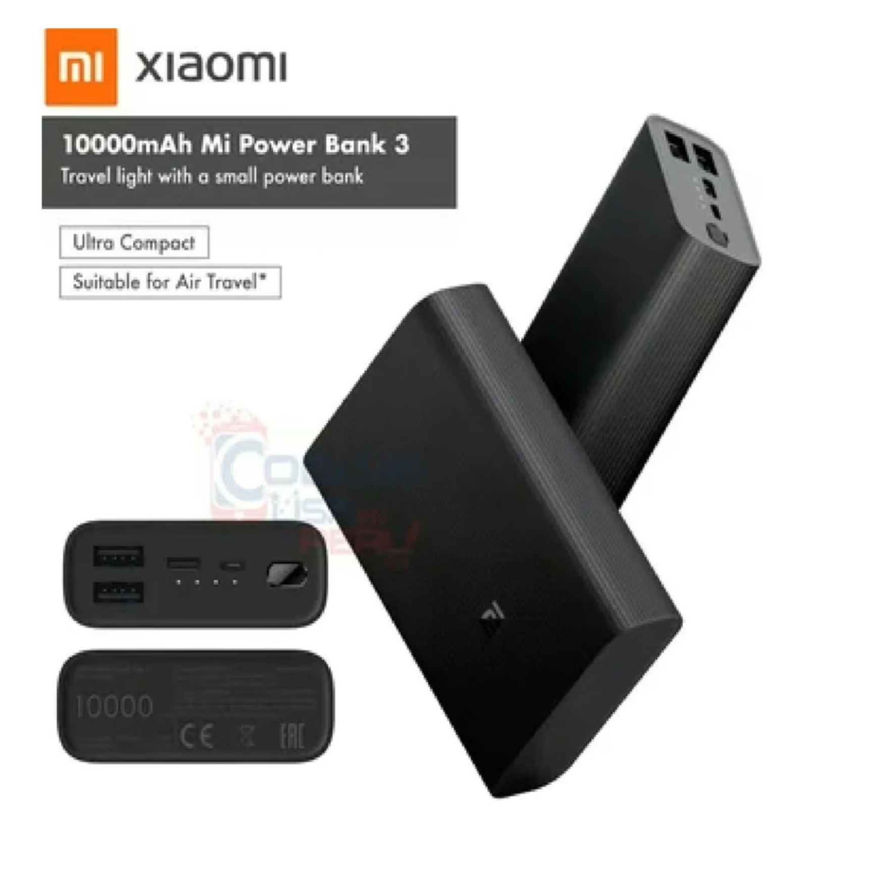 Power Bank Xiaomi de 3 Ultra Compact 10000mAh 22.5W