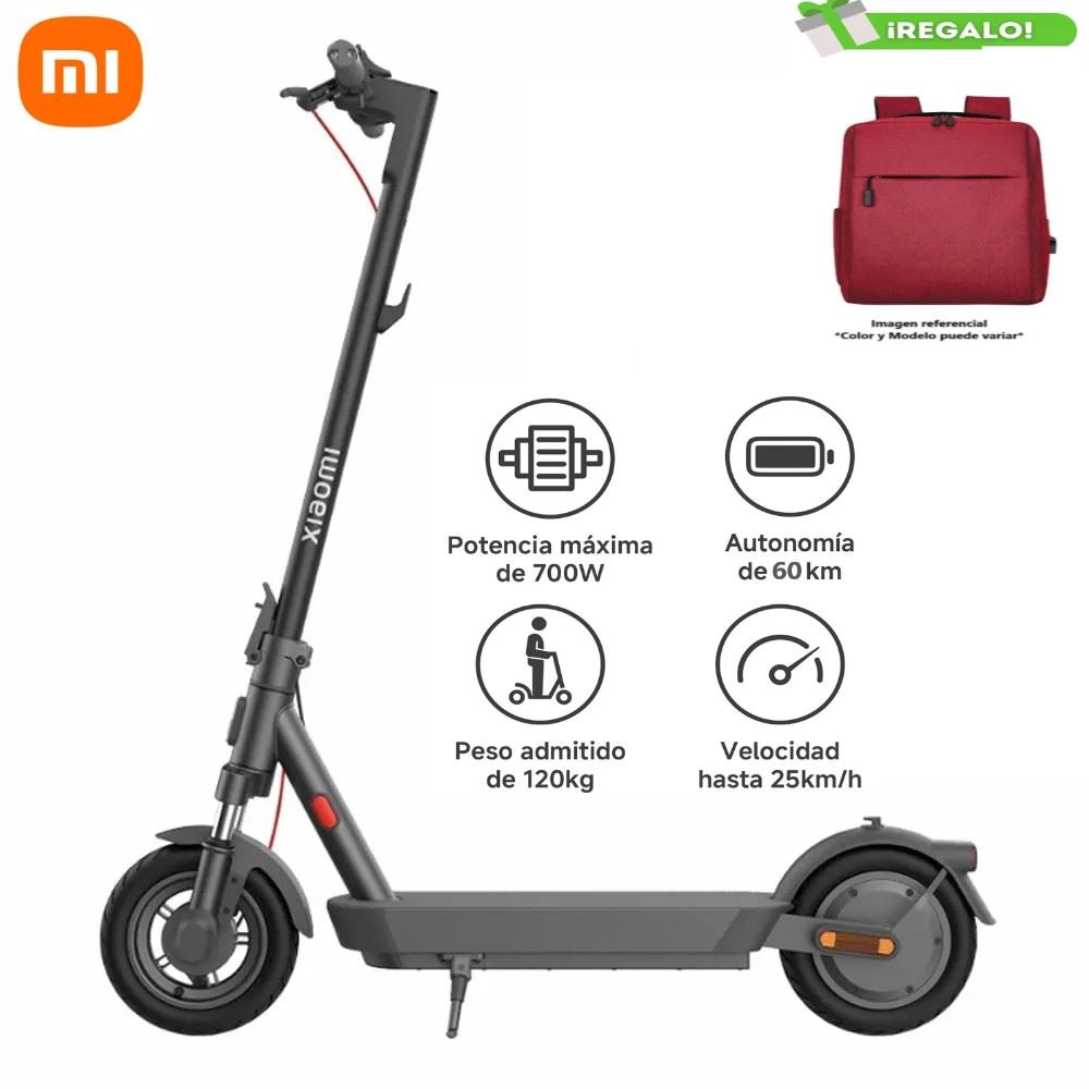 Scooter XIAOMI Electric Scooter 5 + Mochila