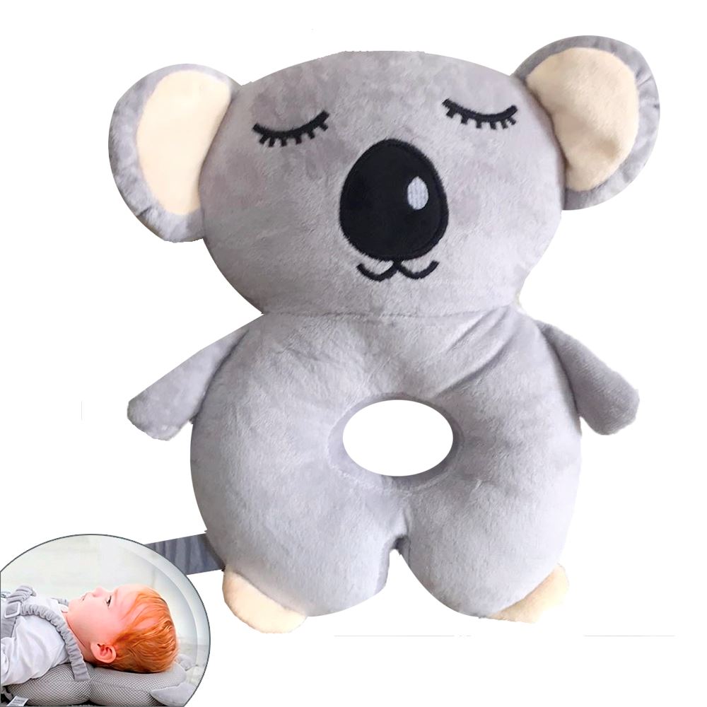 Protector anti caida koala gris para bebe