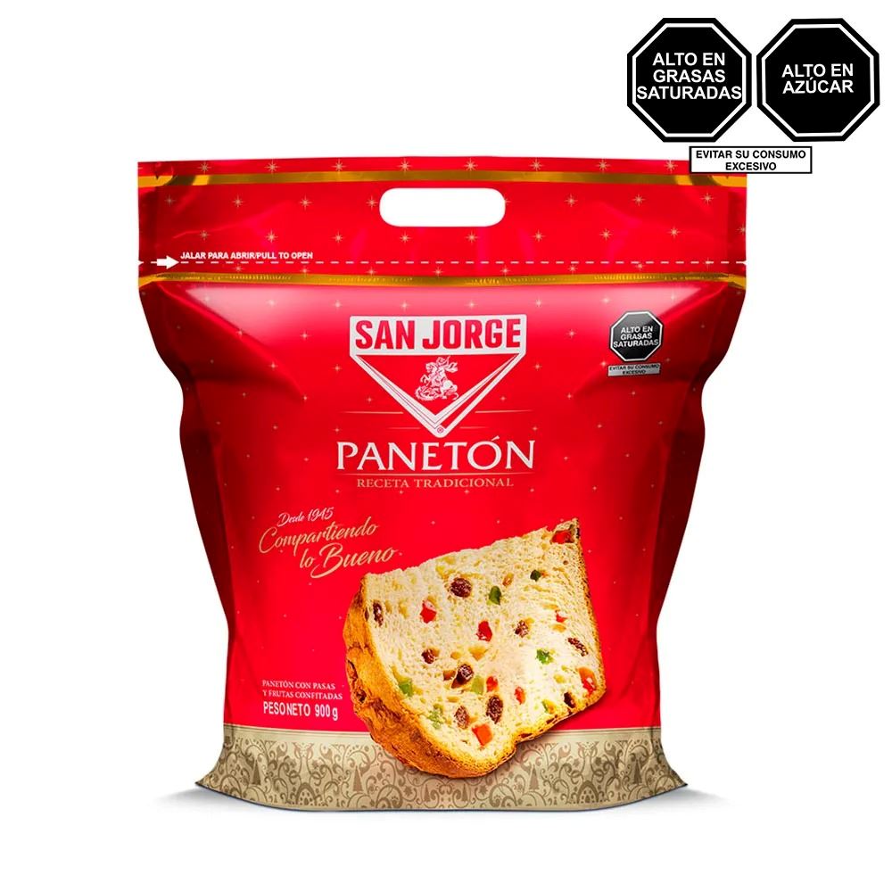 Paneton SAN JORGE Bolsa 900gr