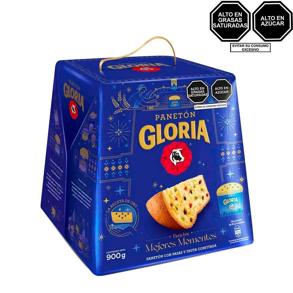 Panetón GLORIA Caja 900gr