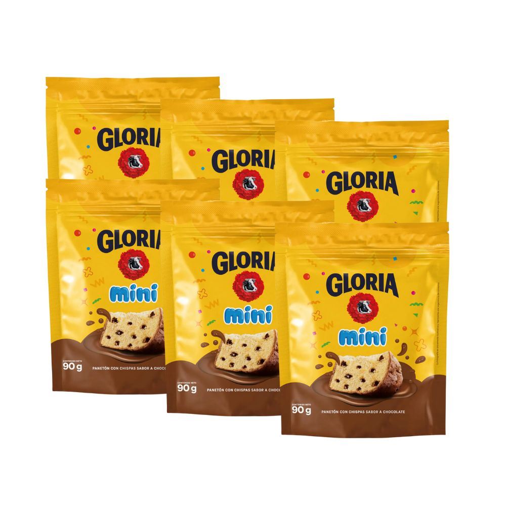 GLORIA PANET MINI CHOCO BOLSA 90G 6u