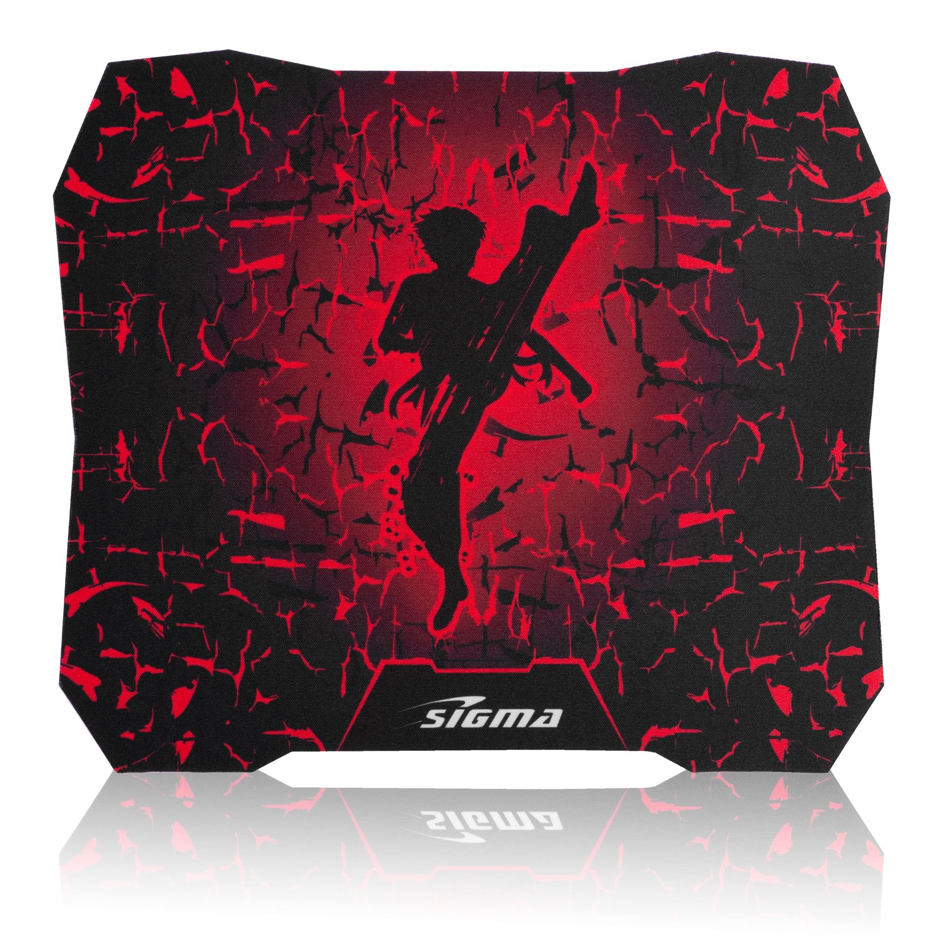 Mouse Pad Gamer Sigma X35 Rojo