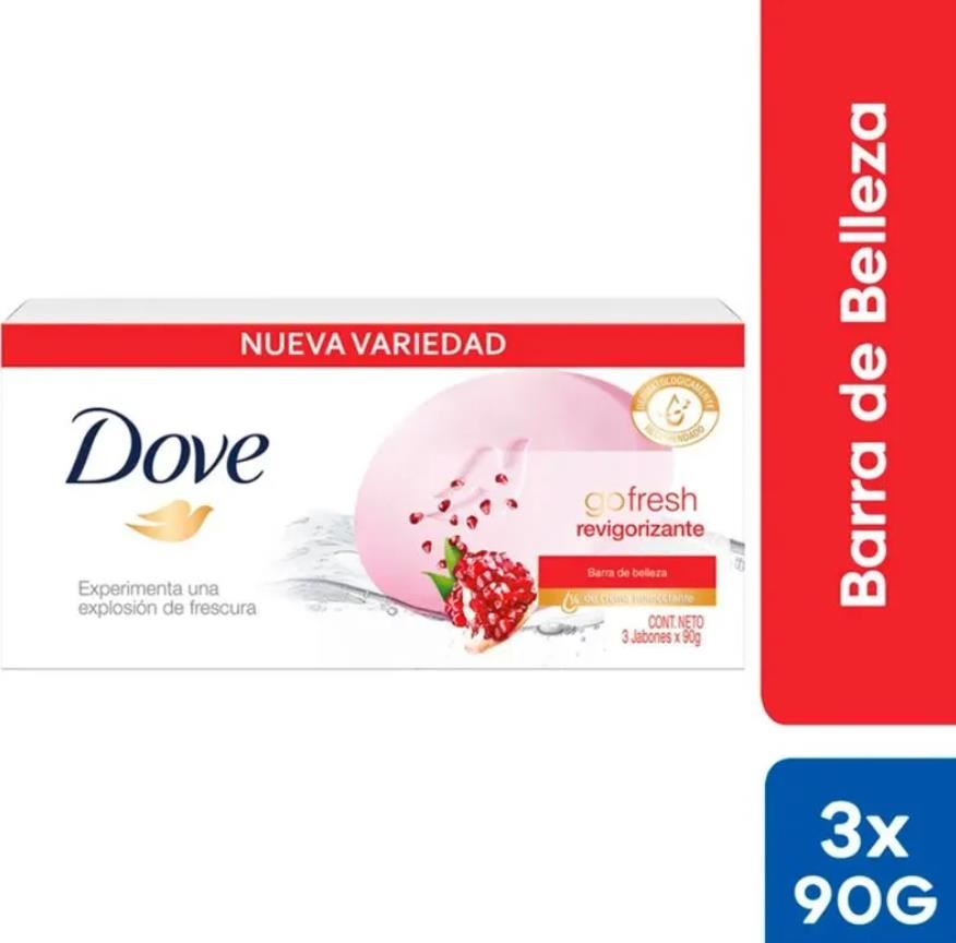 DOVE JAB. 90GR REVIGORIZANTE PACK 3U