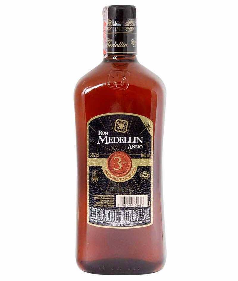 Ron Medellin Añejo 3 años 1L