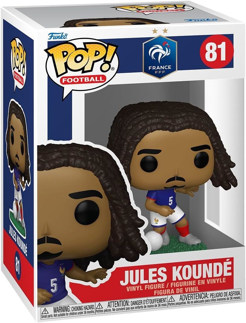 MUNDIAL 2026 Funko Pop! Football: France - Jules Kounde - World Cup 2026 - France - Collectable Vinyl Figure