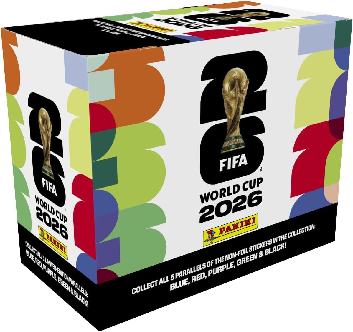 FIGURAS ADHESIVAS COPA Mundial 2026 FIFA PACK DE 25 Sobres