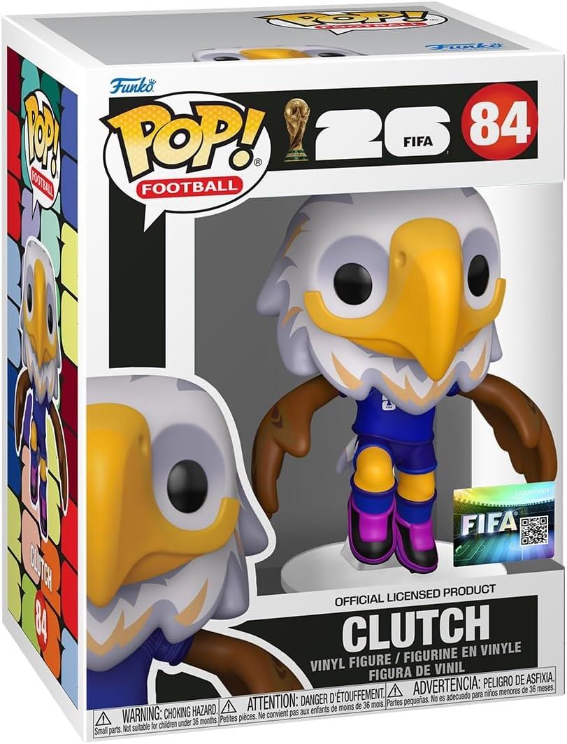 Funko Pop! Mascotas de la FIFA: Copa Mundial 2026 - Clutch