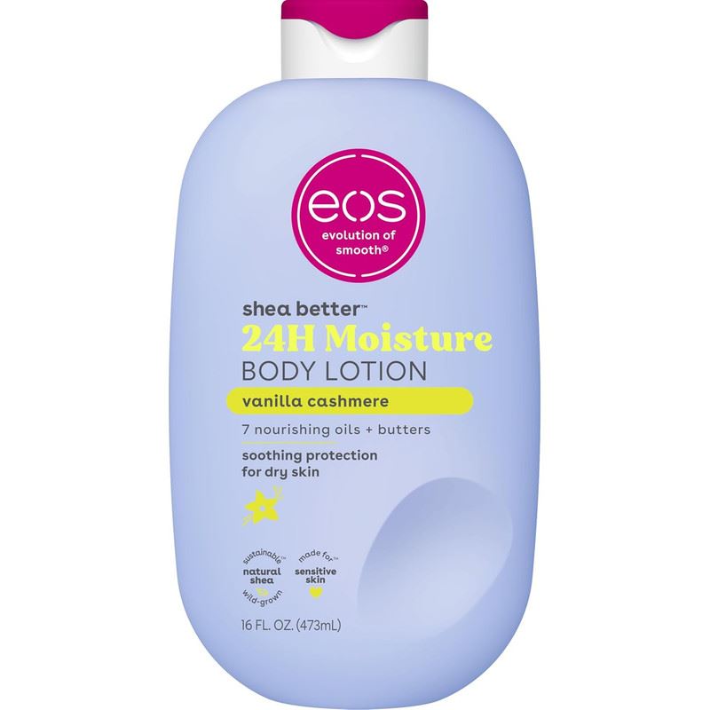 Eos Loción Corporal Vainilla Cashmere Hidratante 24H 473 ml