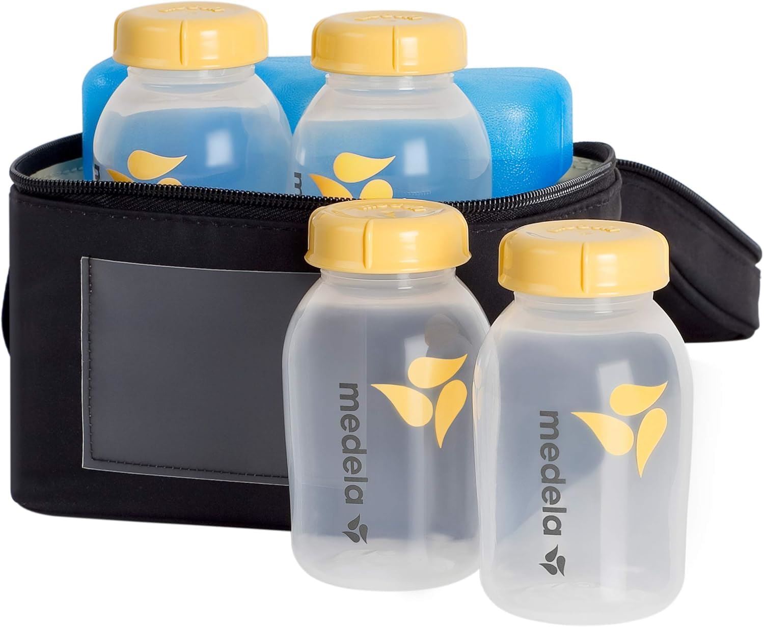 Medela - Set de transporte de leche materna con bolsa térmica
