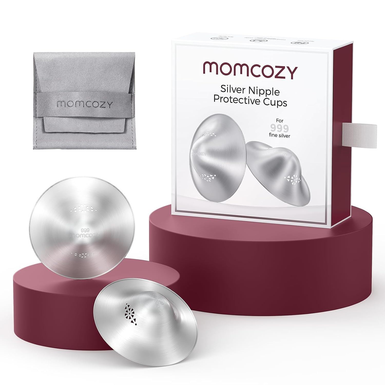 Momcozy Copas de Plata 999 para Lactancia