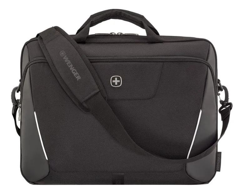 Maletín Xe Brief 17'' Color Negro, Wenger Negro Lisa