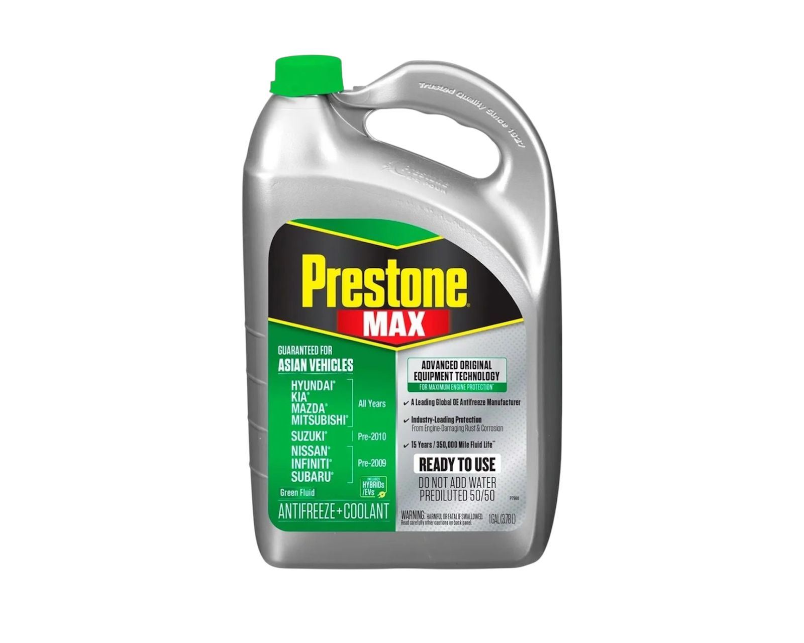 PRESTONE MAX REFRIGERANTE PARA VEHICULOS  ASIATICOS PRE 2009