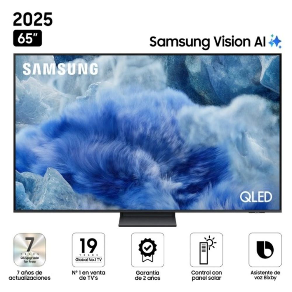 Televisor Samsung 65 QLED Smart UHD 4K Vision Ai 65Q8F