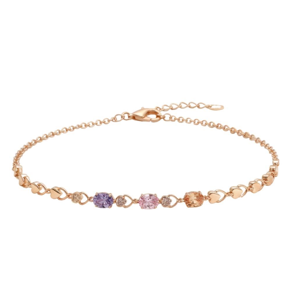 PULSERA MULTICOLOR CON CRISTALES