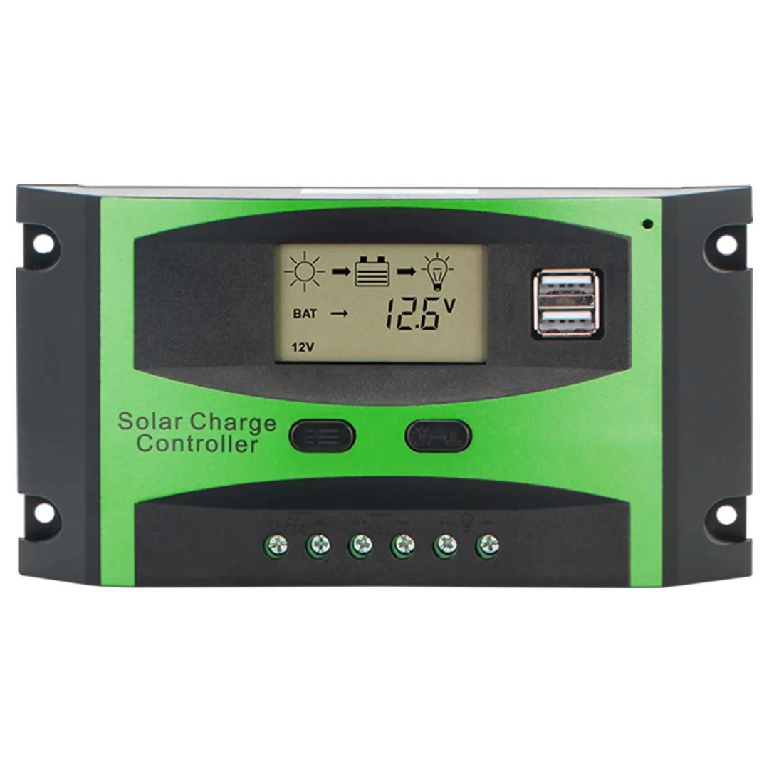 Controlador de Carga Solar PWM 12V24V 30A 50V SANCI SC-TY2631