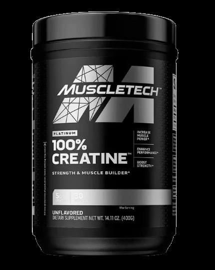 CREATINA PLATINUM 400 GRAMOS MUSCLETECH GYM SUPLEMENTO