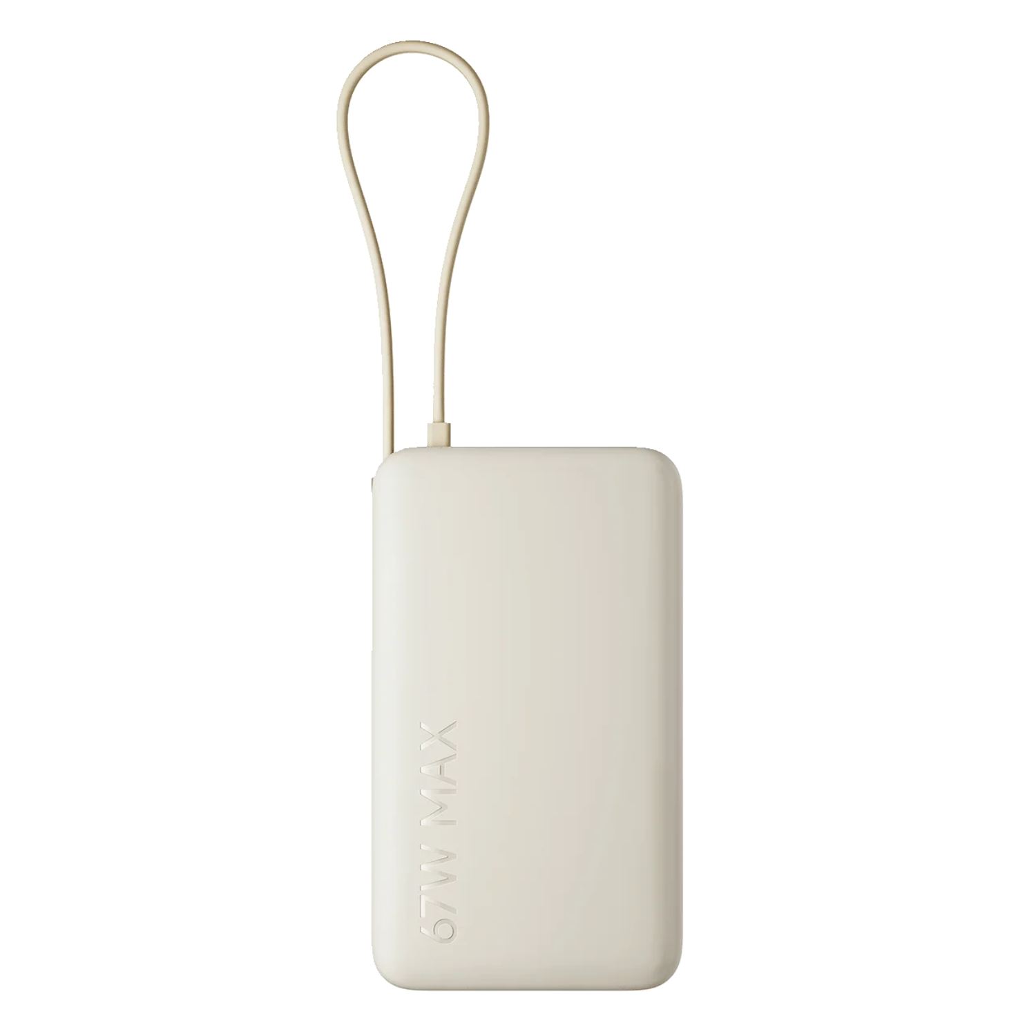 Xiaomi Power Bank 10000mah 67W Beige para celular y laptop