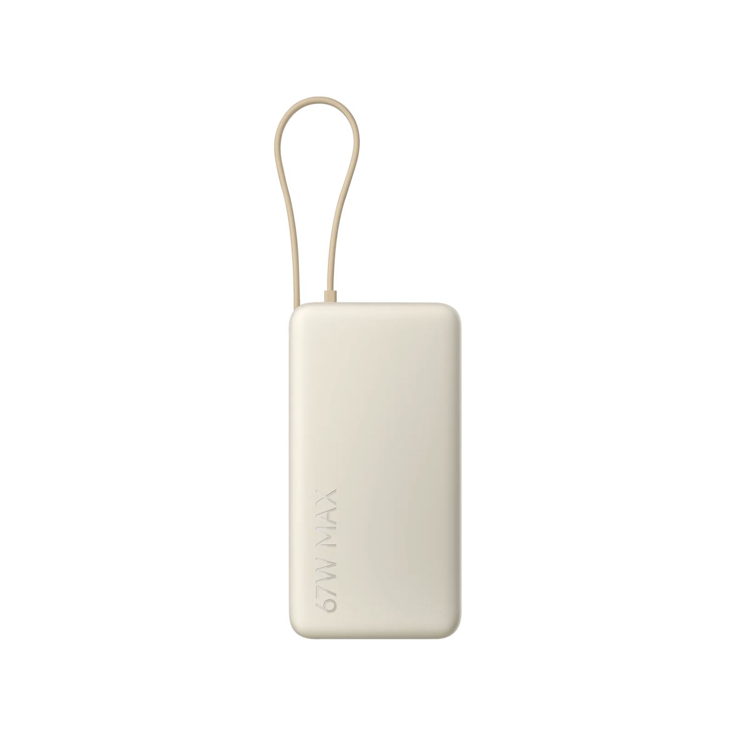Xiaomi Power Bank 20000mah 67W Beige para celular y laptop
