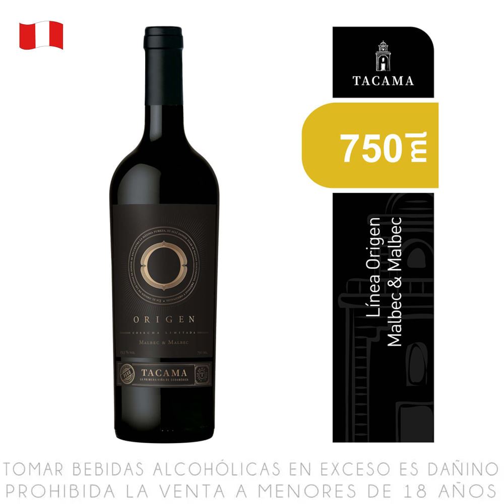 TACAMA "O"  Malbec 750 Ml