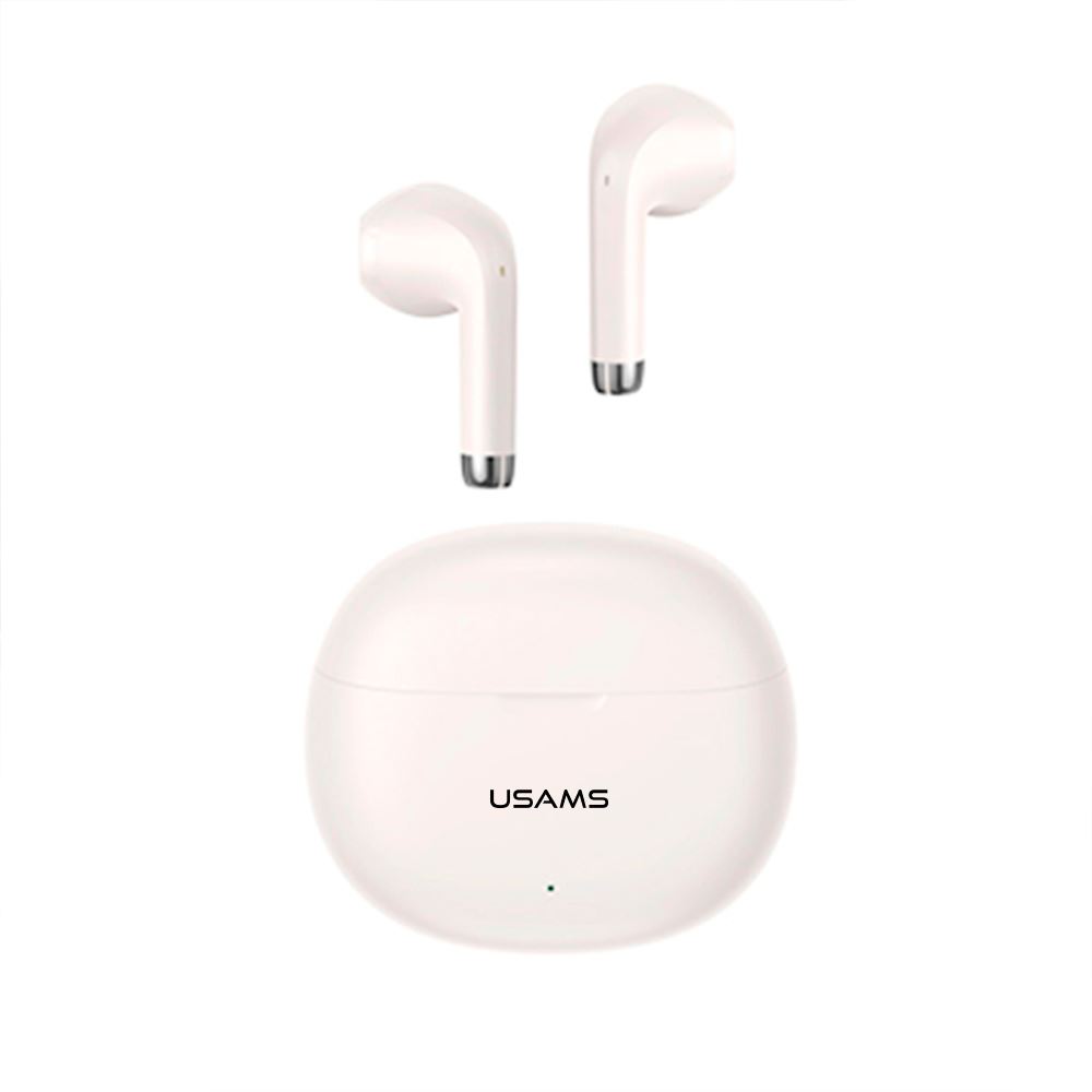Audífonos auriculares inalámbricos USAMS BT5.3 Beige YO17