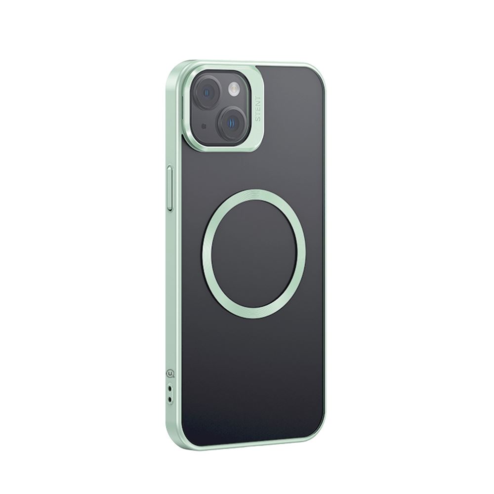 Case Magsafe para iPhone 15 Plus 6.7" Trans/Verde