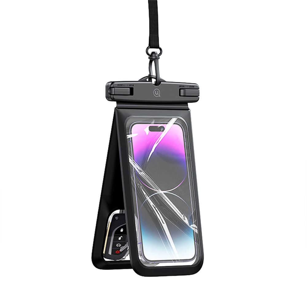 Bolsa protectora celular  Doble Waterproof 7" Negro