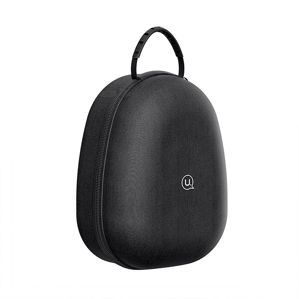Estuche Audífono Diadema USAMS Negro 19cm x 14cm x 9cm