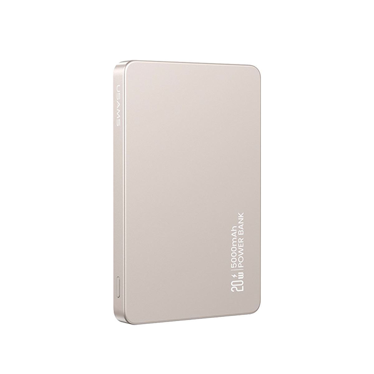 Cargador Batería PortátPowerBank USAMS Magsafe 5000mAh Titan