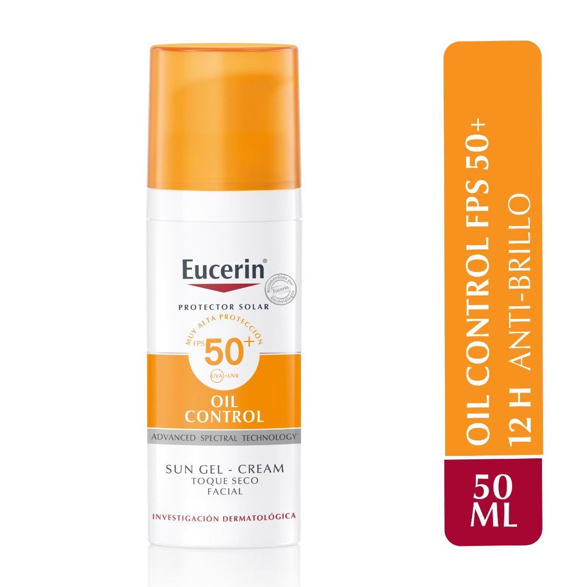 EUC SUN CREME TOQUE SECO FPS50 X50ML