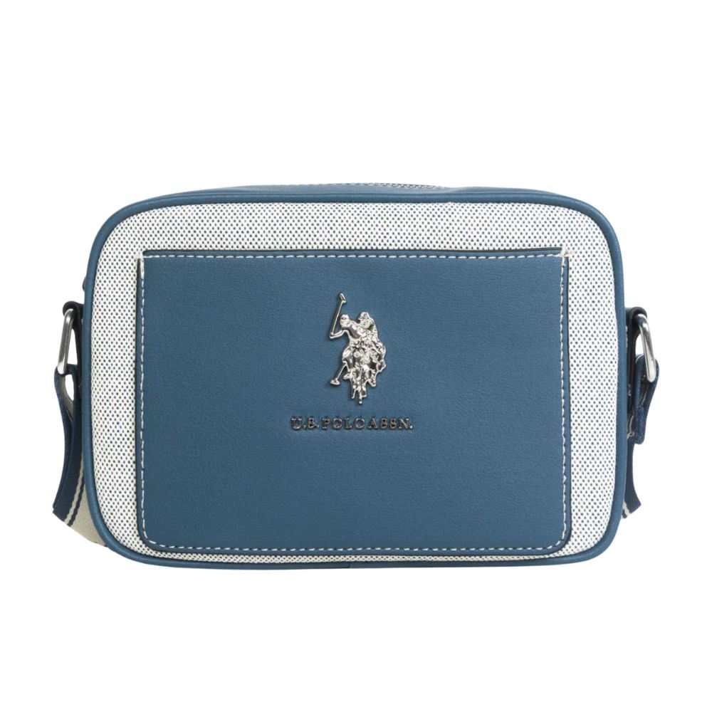 CARTERA CROSSBODY US POLO ASSN CANVAS POCKET AZUL