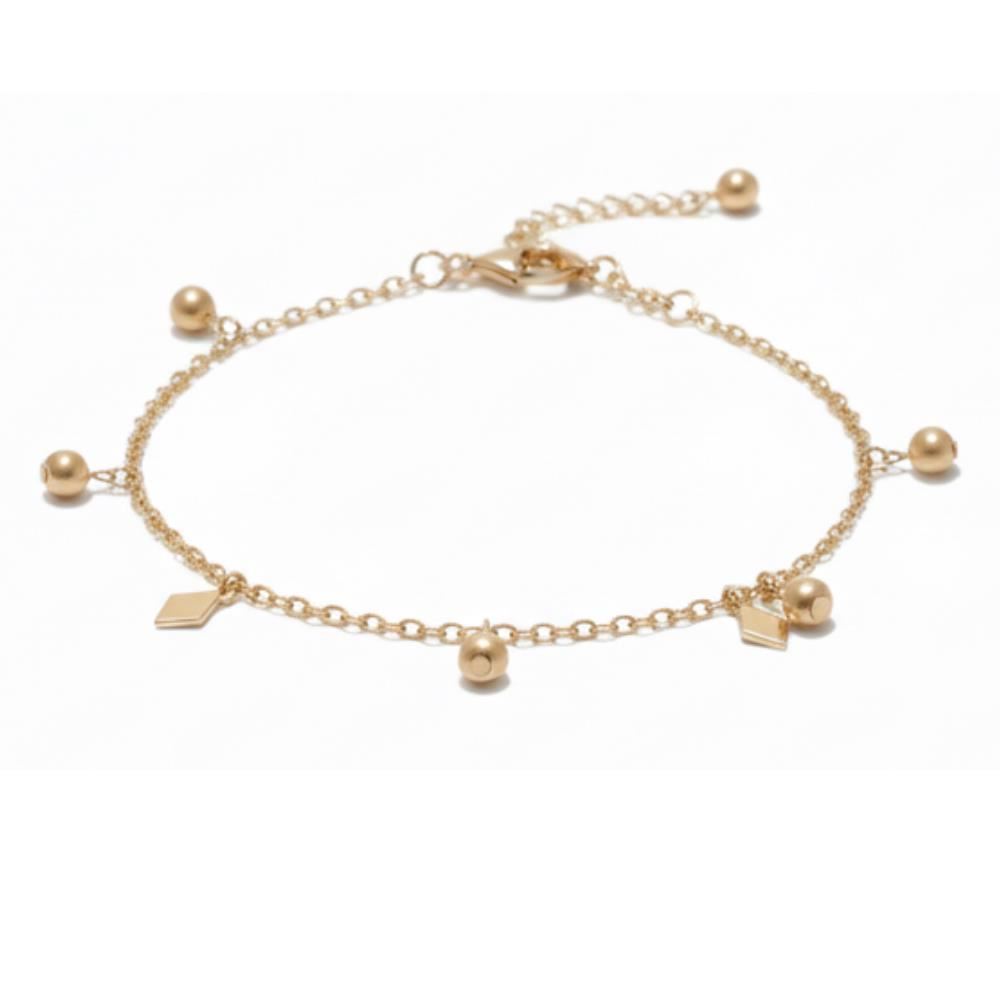 PULSERA COLGANTES ESFERAS Y DISEÑO MINIMALISTA