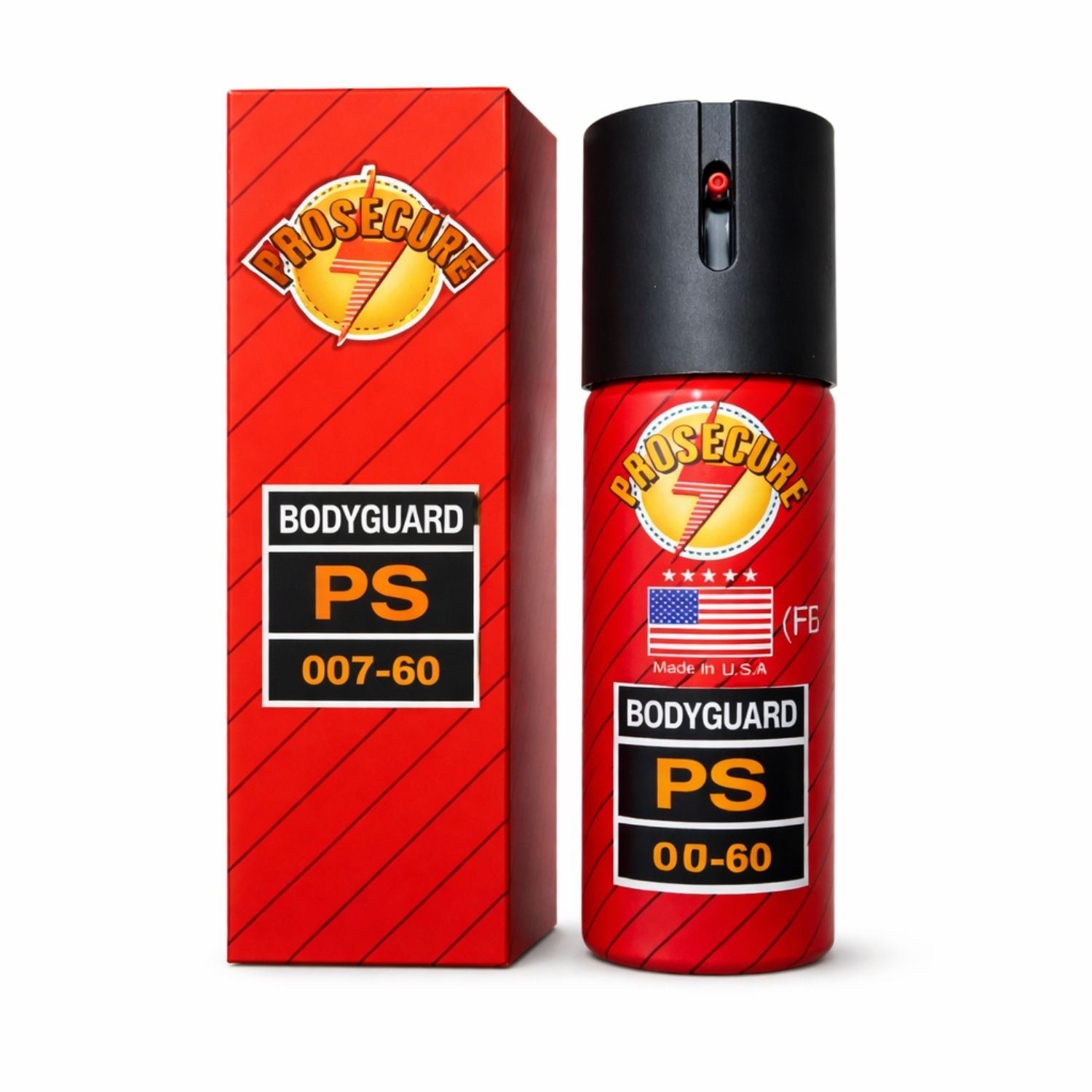 Gas Pimienta Americano Defensa Personal 60ml Spray Seguridad Alcance 3m Portátil Antirrobo