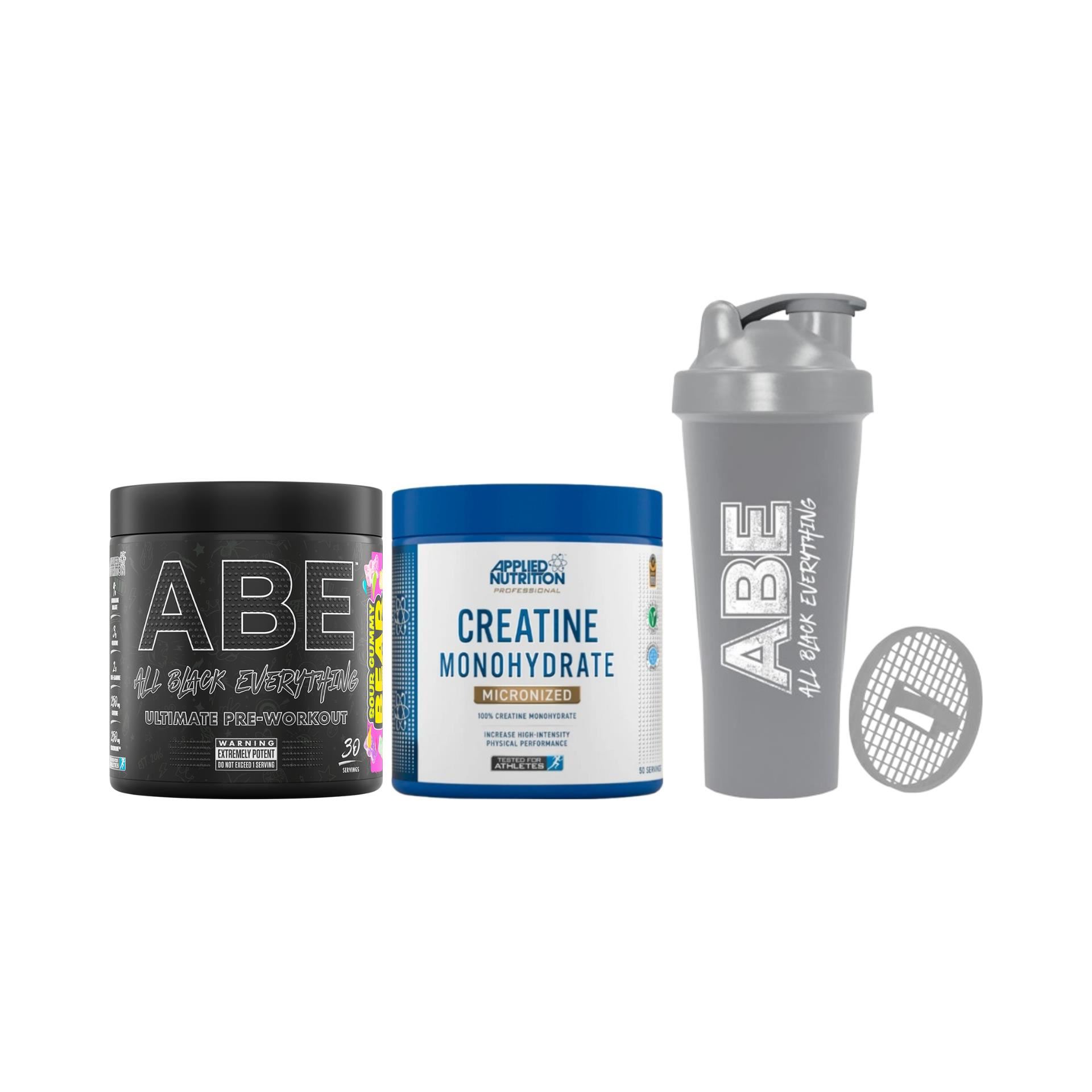 Pre-workout ABE 315 gr. + Creatina 250 gr.