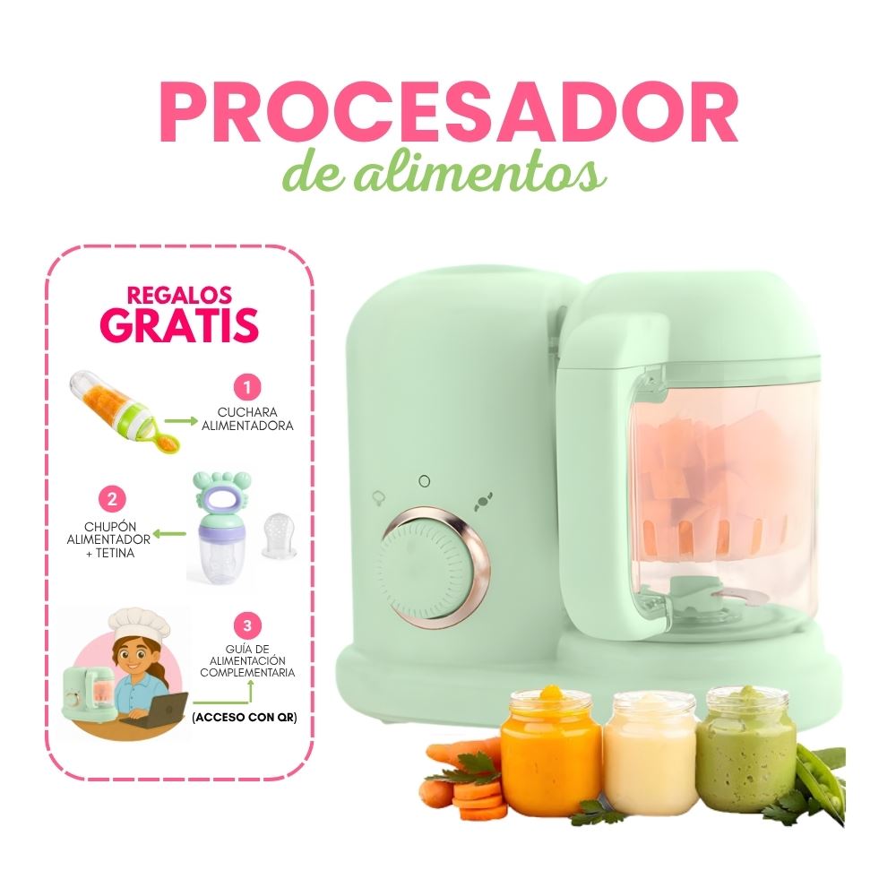 Procesador de Alimentos para bebé  3 en 1