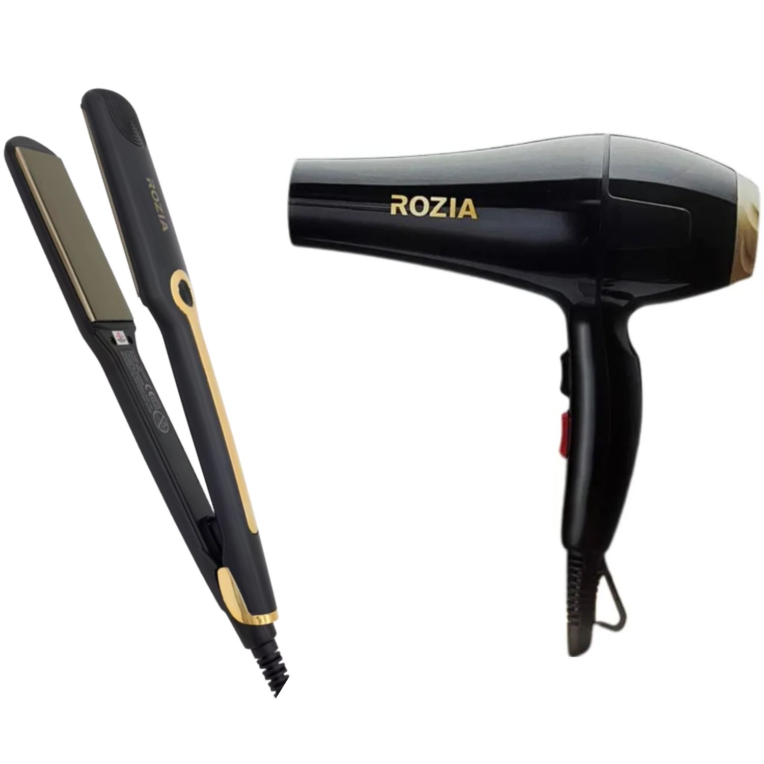 Secadora de Cabello Rozia 3000W HC8195 + Plancha Rozia HR-811